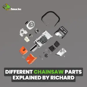 different chainsaw parts explained