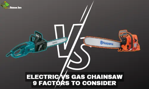 electric vs gas chainsaw