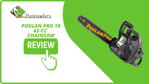 Poulan Pro 18 42cc gas chainsaw review