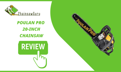 Poulan Pro 20 Inch Chainsaw Review [2022]: More Powerful More Efficient