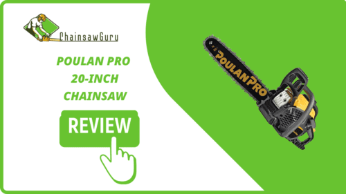 Poulan Pro 20 Inch chainsaw review