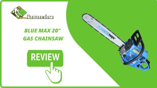 Blue Max 20" Gas Chainsaw Review