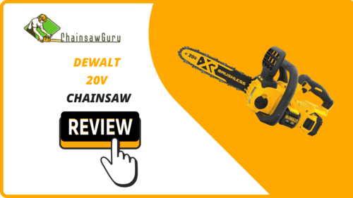 Dewalt 20V chainsaw review