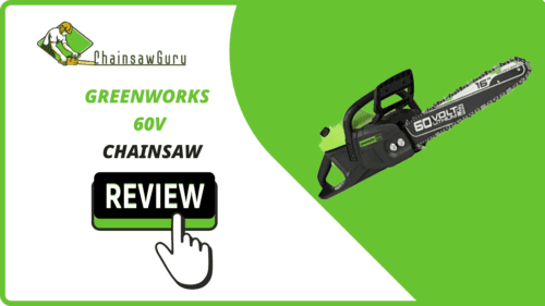 Greenworks 60V chainsaw review