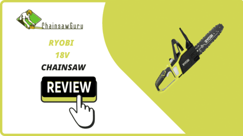 Ryobi 18V chainsaw review