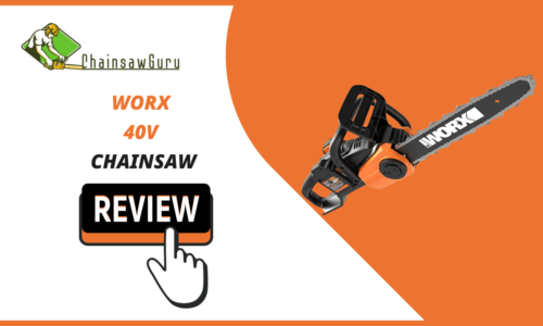 Worx 40V Chainsaw Review [2022] – WG384 Cutting Tool