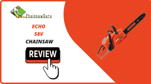 Echo 58v chainsaw review