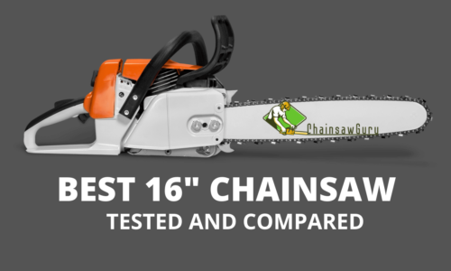 Top 10 Best 16 Inch Chainsaws Tested in 2022 – Gas/Electric Saws