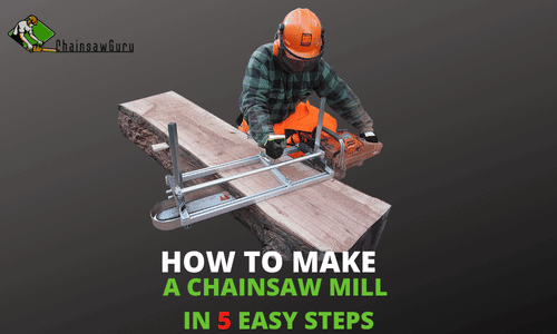 How to make a chainsaw mill