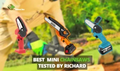 Top 11 Best Mini Chainsaws for Pruning Trees Tested [2023]