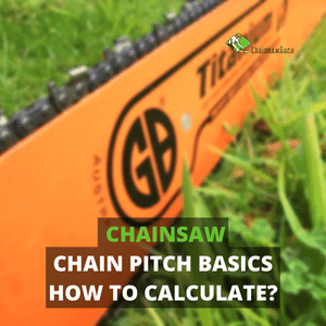 what is chain pitch on a chainsaw