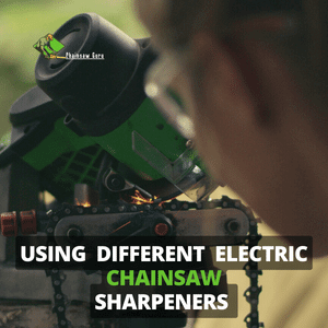 using different electric chainsaw sharpeners