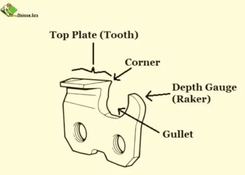 chainsaw raker diagram