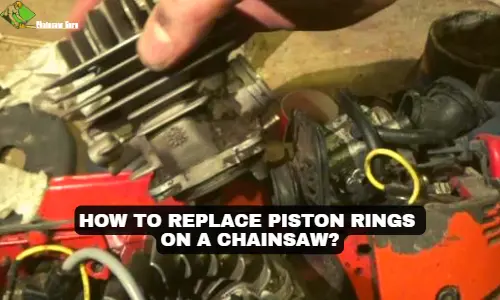 how to replace piston rings on a chainsaw