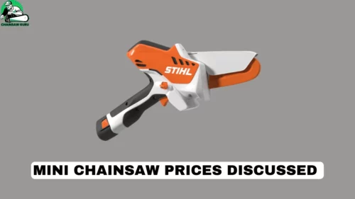 mini chainsaw prices and costs