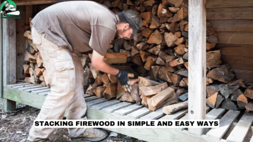 stacking firewood in simple and easy ways