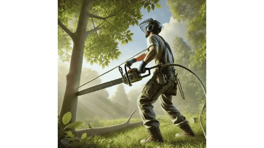 How to Use a Manual Pole Saw with Rope