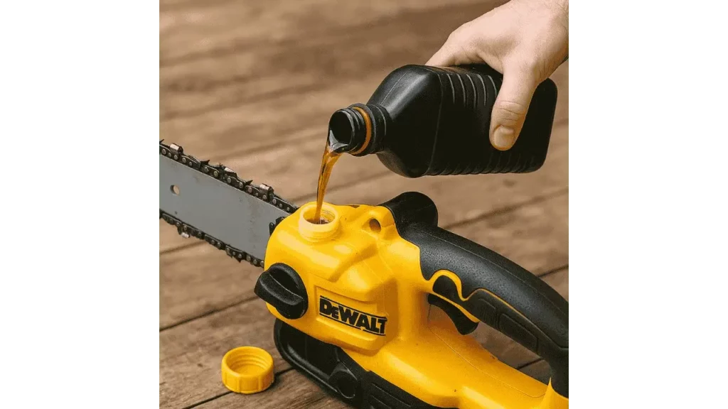 What Oil to Use for a DeWalt Pole Saw