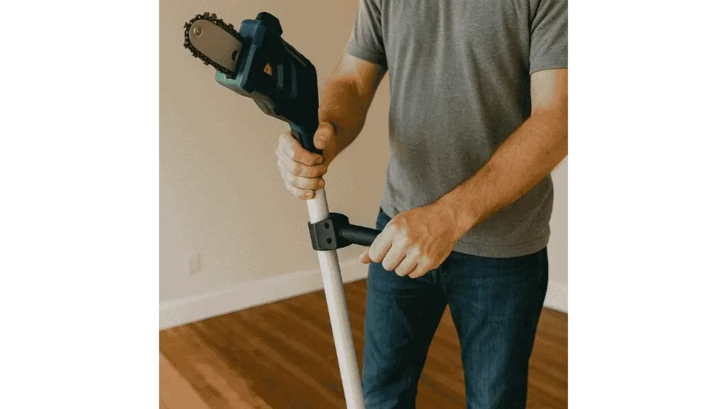 How to Extend a Pole Saw.