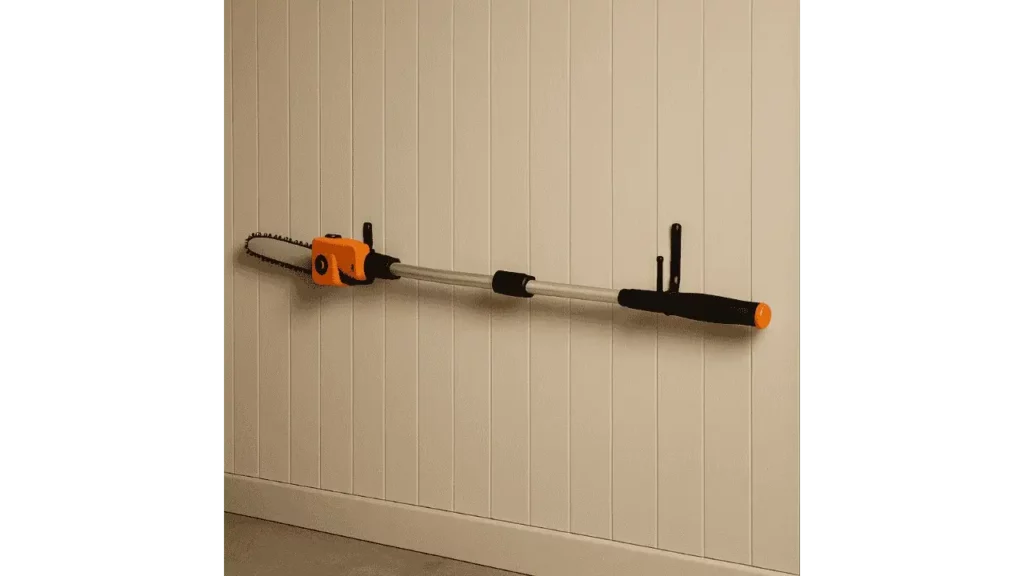 How to Hang a Pole Saw on the Wall.