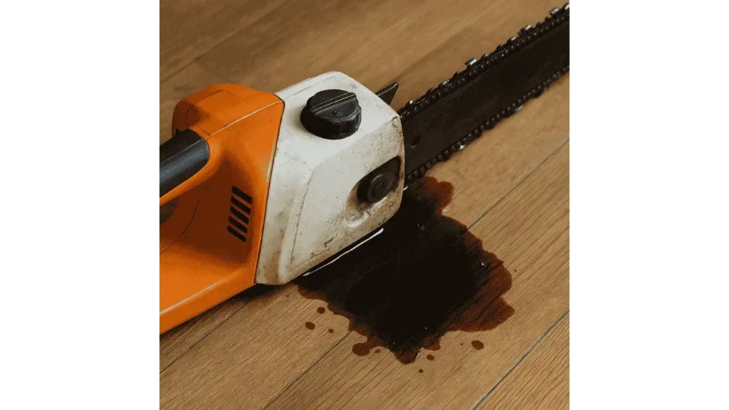 Why Is My Pole Saw Leaking Oil.