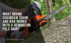 What Brand Chainsaw Chain and Bar Works with a Remington Pole Saw