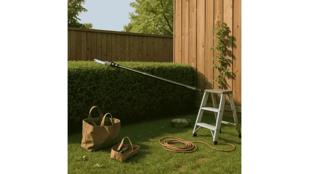 Can I Use a Pole Saw to Trim Hedges.