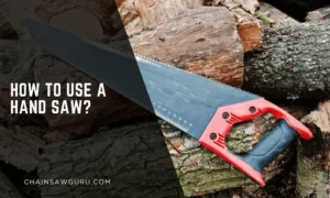 How to Use a Hand Saw