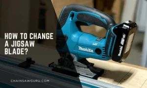 how to change jigsaw blade