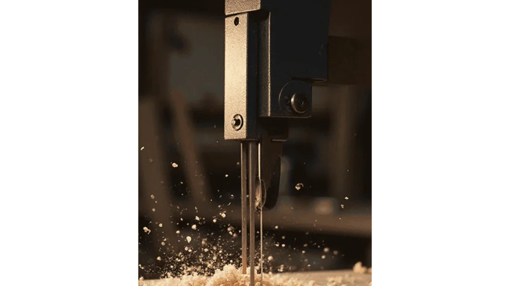 how to change bandsaw blade.