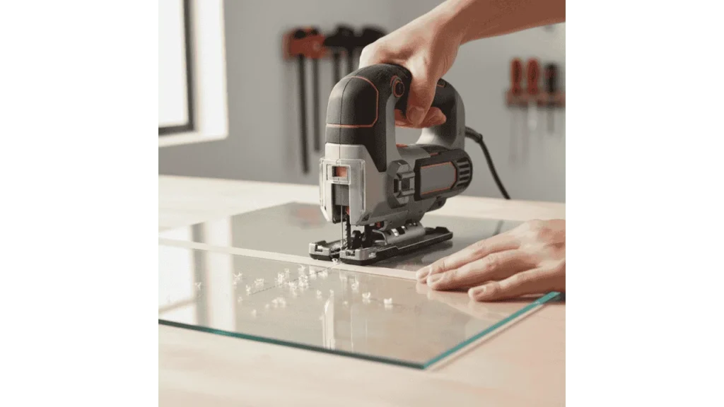 how to cut plexiglass with a jigsaw.