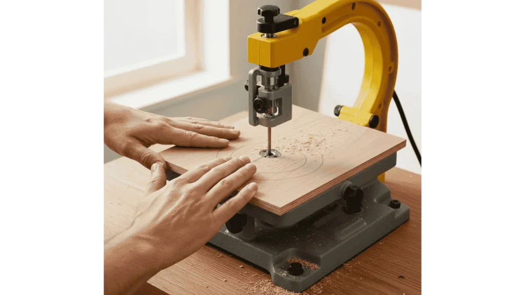 how to use a scroll saw.