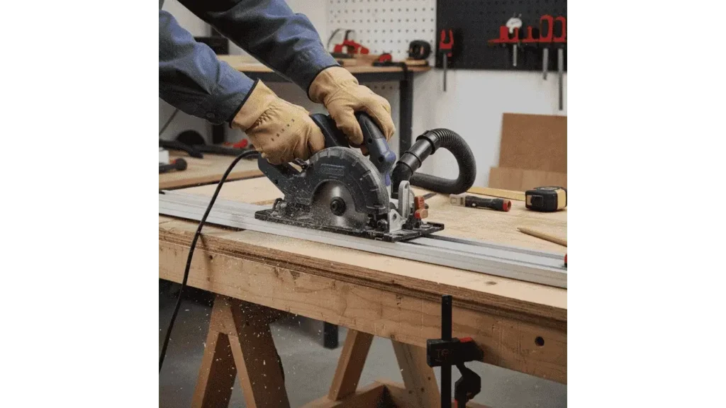 how to use a track saw.
