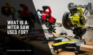 what is a miter saw used for