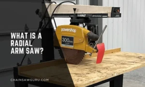 what is a radial arm saw