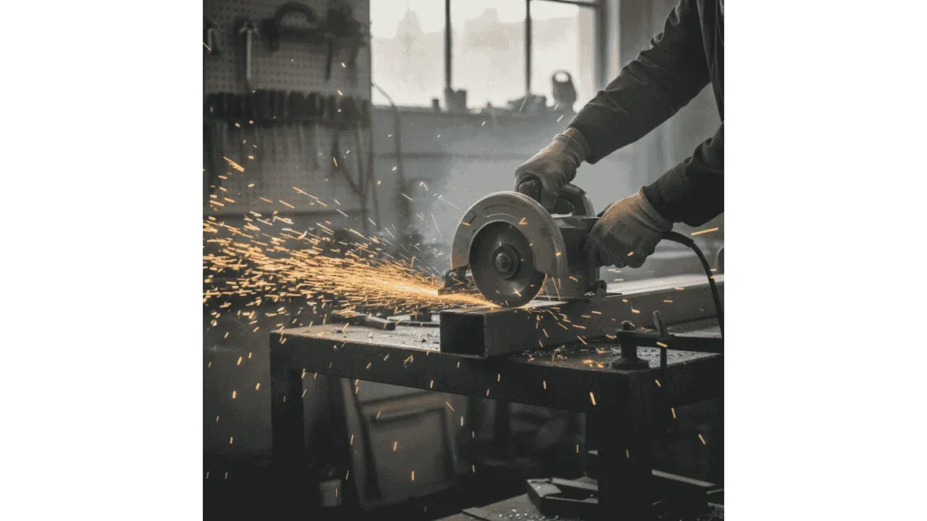 can a circular saw cut metal.