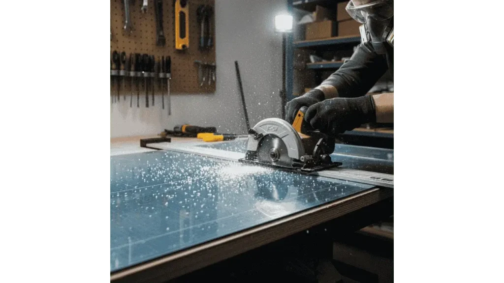 can you cut acrylic with a circular saw.