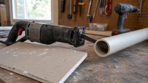 cutting drywall and pvc smoothly