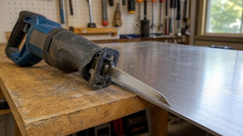 proper aluminum reciprocating saw technique