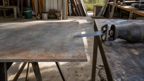 reciprocating saw metal thickness